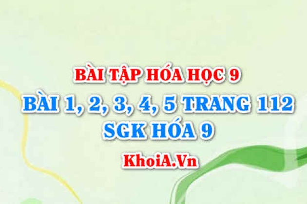 Bài Tập Cấu Tạo Phân Tử Hợp Chất Hữu Cơ: Giải Bài 1, 2, 3, 4, 5 Trang 112  Sgk Hóa 9